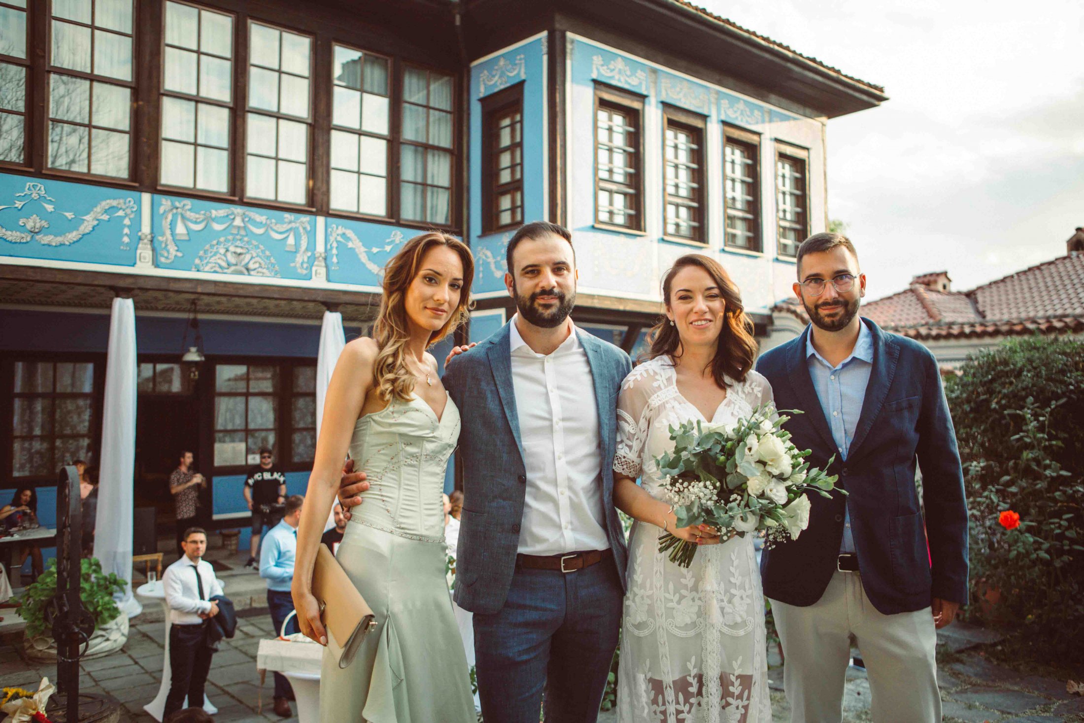 Сватбена фотография Василена и Димитър, Пловдив, Стария град 